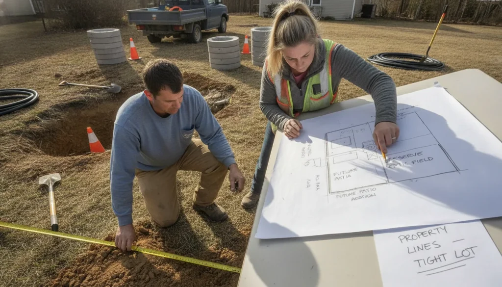 How Far Can a Septic Tank Be From the House? Asheville Guide